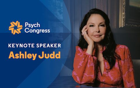 Psych Congress logo, Ashley Judd