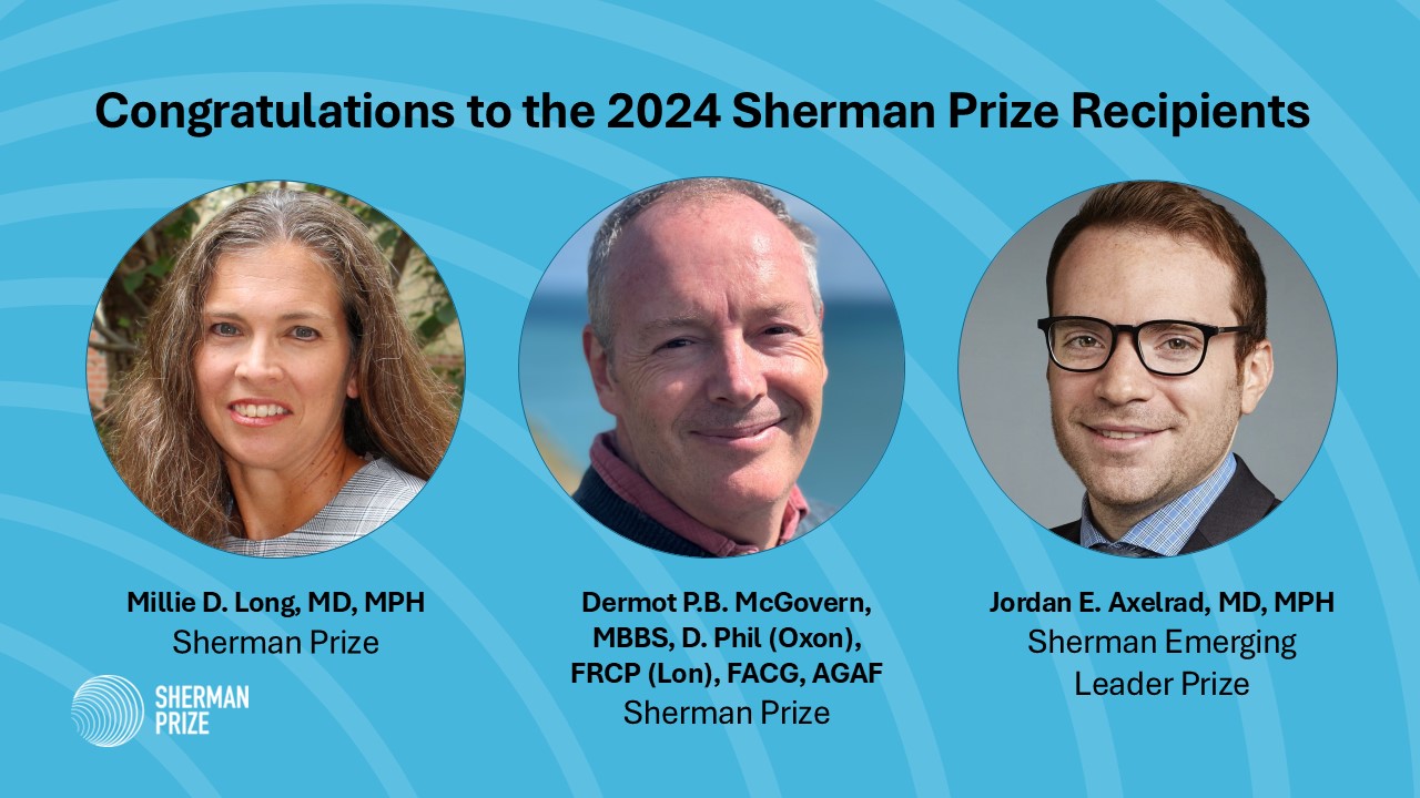 2024 Sherman Prize Winners